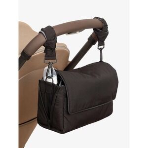 Calpak Convertible Stroller Caddy Crossbody Kids OS Black Padded Nylon